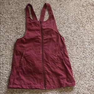 Forever 21 Overall Dress. Sz L